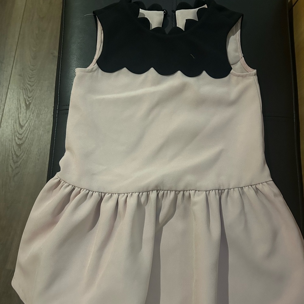 Victoria Beckham for Target Black Dress with Pale Pink Lining-girls